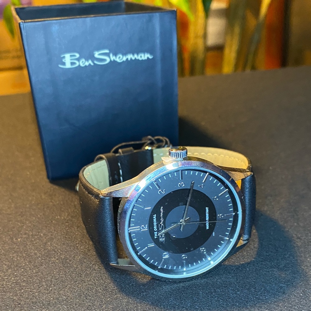 Brand New Ben Sherman Black Men’s Watch